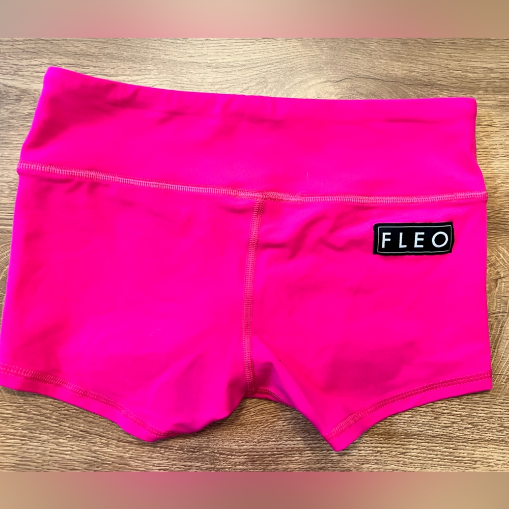 Hot Pink Fleo shorts